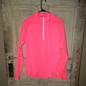 Danskin Now 1/4 Zip Pullover Active Top Size XL  (D25)